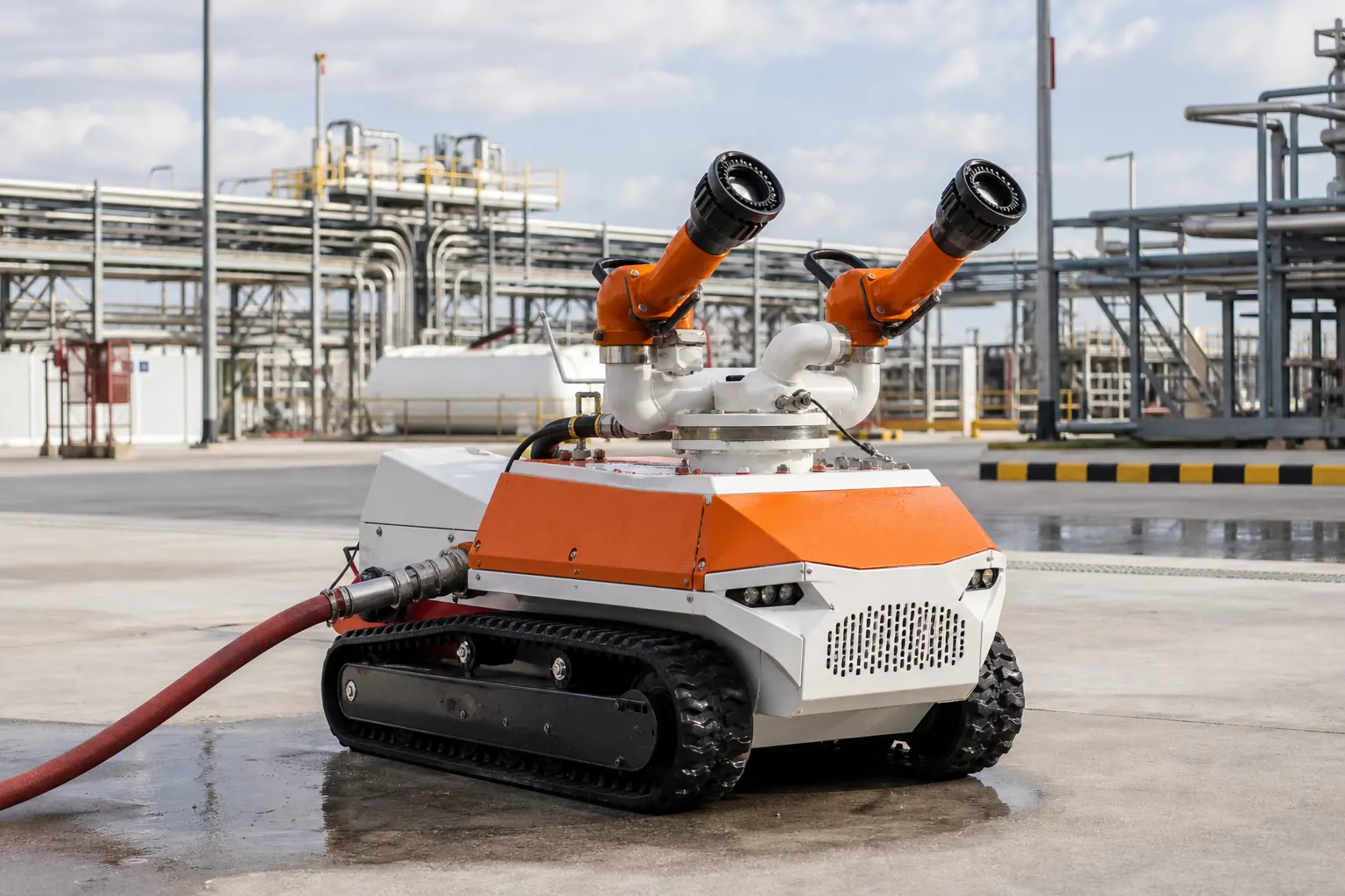 Fire Shield robot